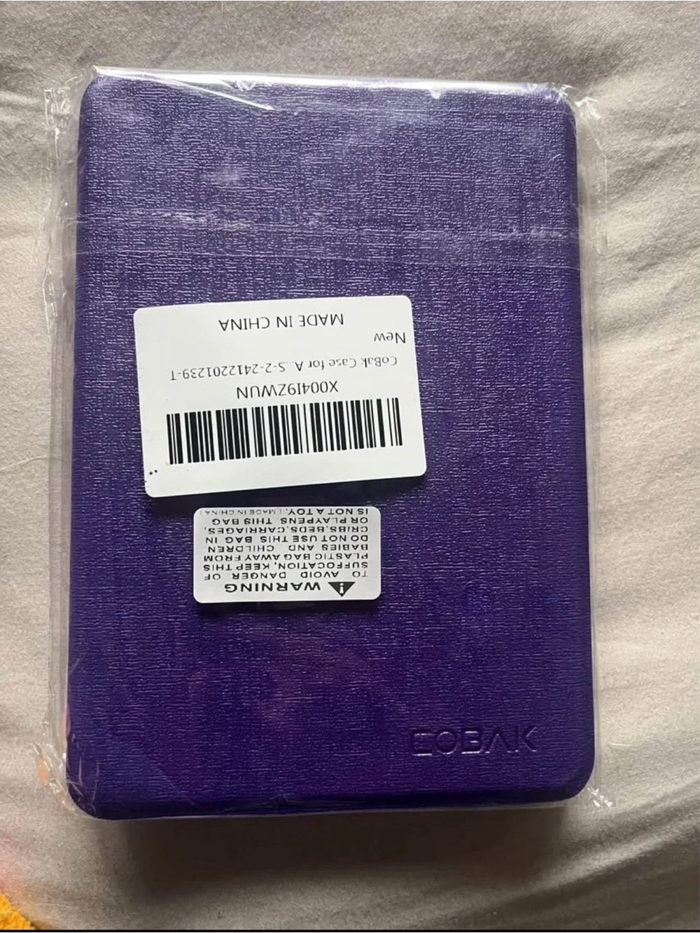 Purple kindle case